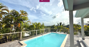 maison meublÉe st anne guadeloupe piscine vue mer