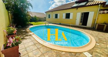maison f5 à sainte marie avec piscine