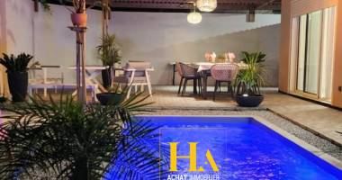 villa recente 108 m² terrain 508 m² à bassin plat à saint pierre